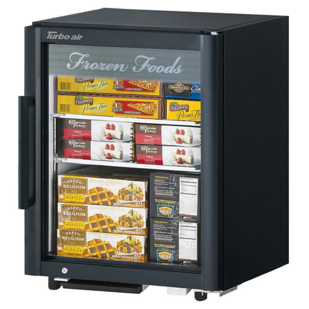 Turbo Air TGF-5SD-N_BL 25 Inch Super Deluxe Freezer 4.26 cu ft Countertop