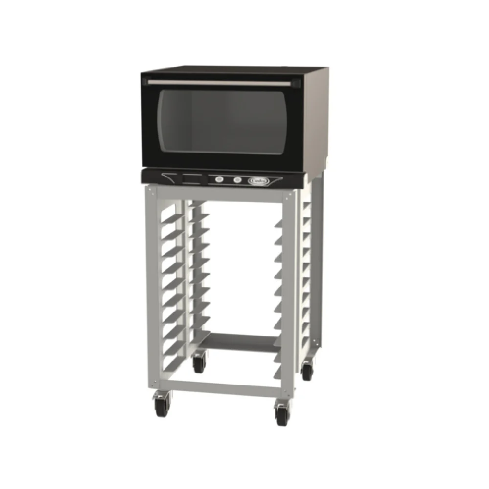 Cadco XAFS-113 23 5/8 Inch Heavy Duty Electric Convection Oven with 3 Shelves
