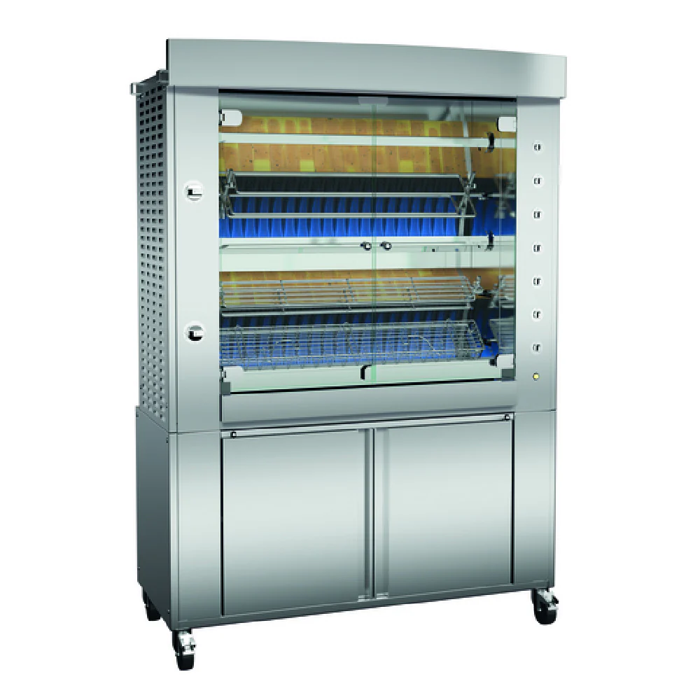 Rotisol GF1375-5G-SS_LP 56-1/8 Inch Gas Rotisserie Oven Countertop with 82,000 BTU Rotisol GF1375-5G-SS_LP 56-1/8 Inch Gas Rotisserie Oven Countertop with 82,000 BTU