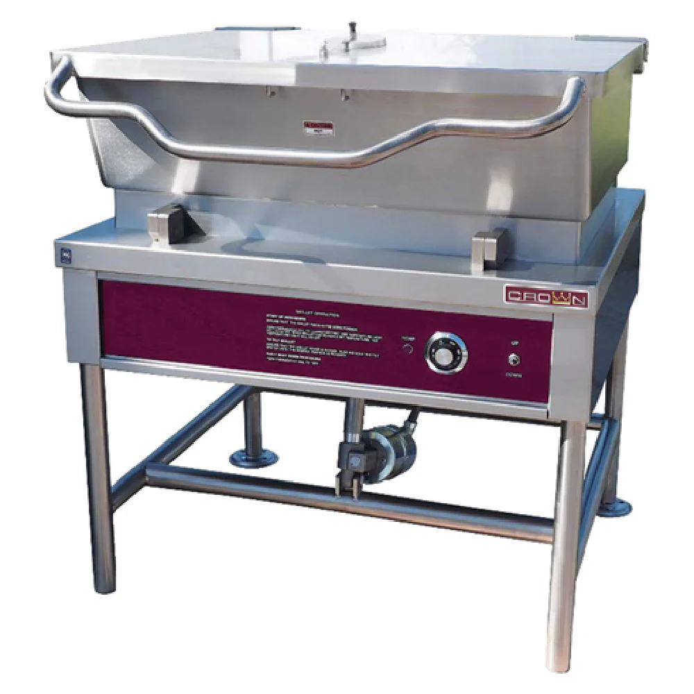Crown ELTS-40_240/60/1 48 Inch Electric Tilting Skillet with 40 Gallon Capacity