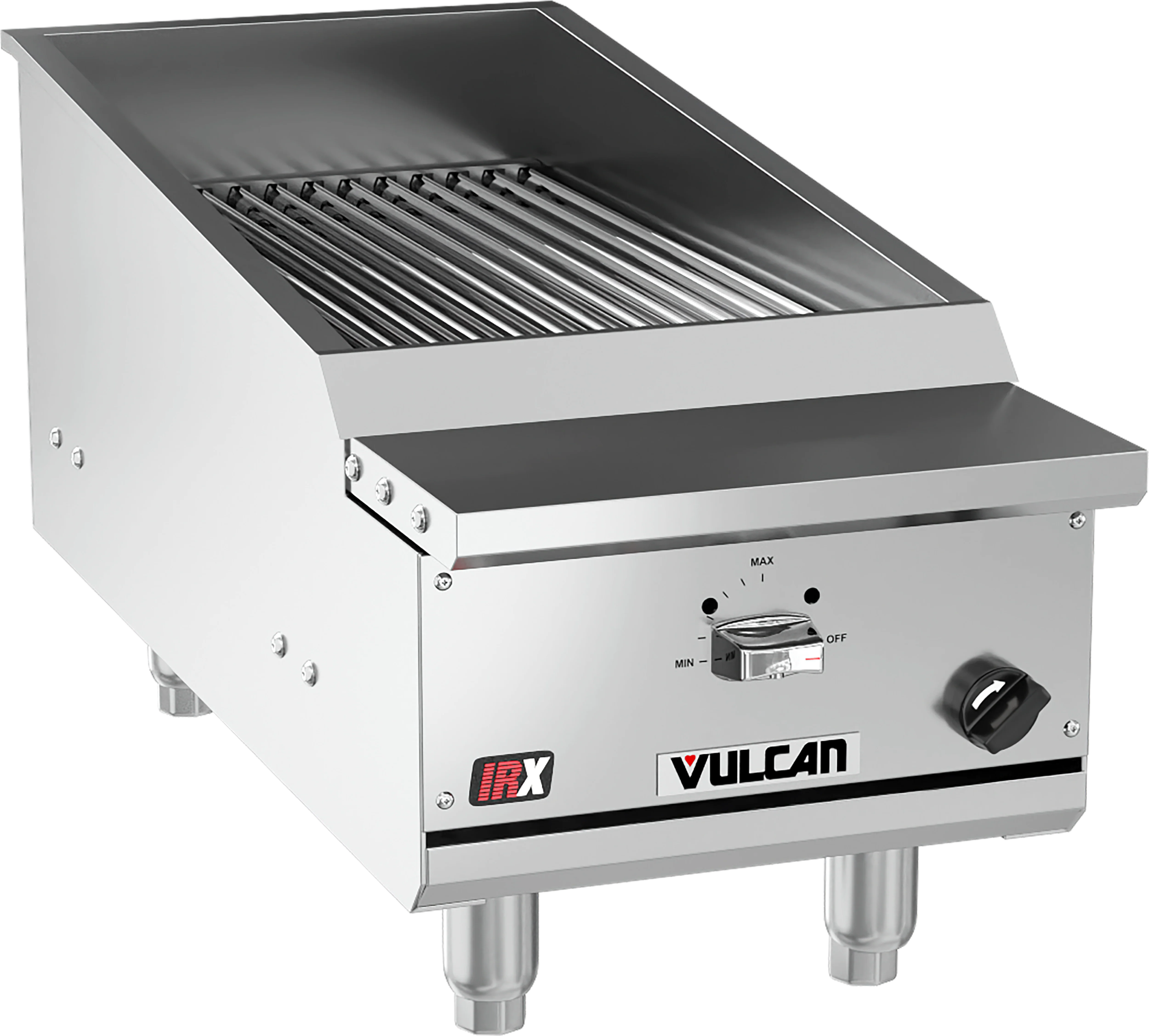 Vulcan VTEC14_LP 14-1/2 Inch Stainless Steel Infrared Charbroiler Gas Vulcan VTEC14_LP 14-1/2 Inch Stainless Steel Infrared Charbroiler Gas