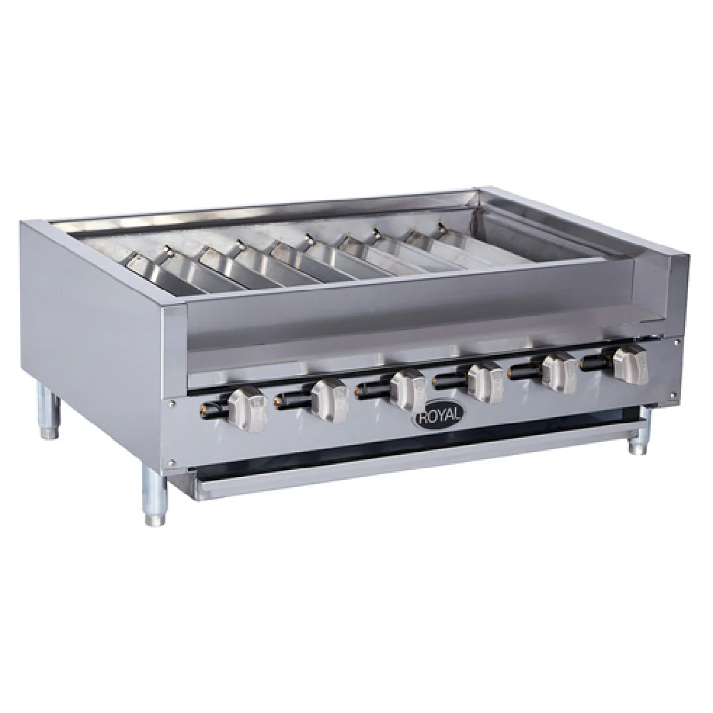 Royal Range Of California RSKTB-30_NAT Kabob Broiler Gas Countertop Royal Range Of California RSKTB-30_NAT Kabob Broiler Gas Countertop