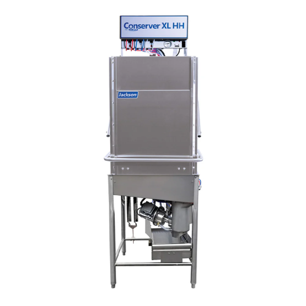 Jackson CONSERVER XL-HH 29-1/4 Inch Door Type Dishwasher Low Temp Chemical Sanitize Jackson CONSERVER XL-HH 29-1/4 Inch Door Type Dishwasher Low Temp Chemical Sanitize