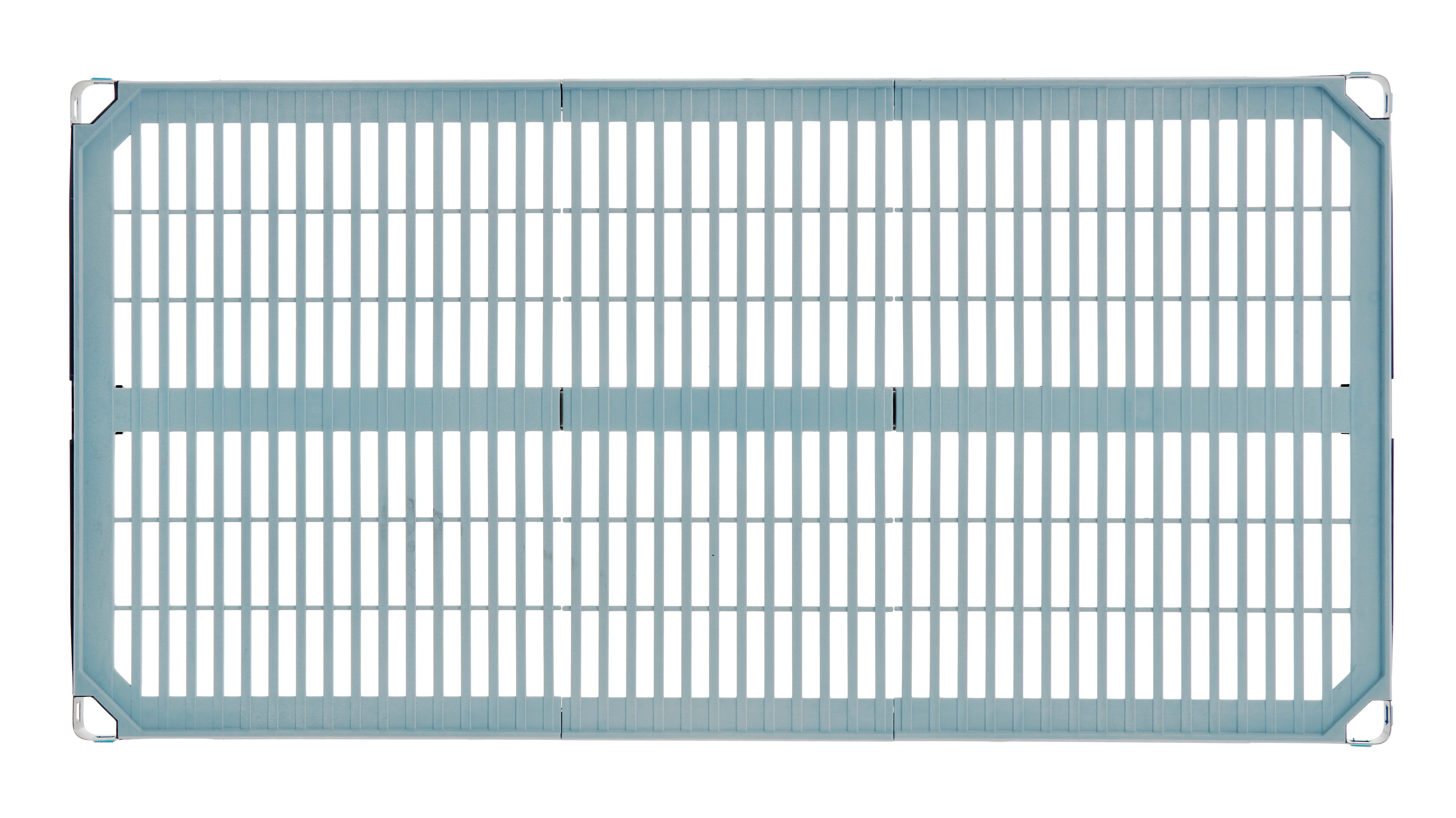 Metro MX2448G 48 Inch Shelf Reinforced Type 304 Stainless Steel with Polymer Mats Metro MX2448G 48 Inch Shelf Reinforced Type 304 Stainless Steel with Polymer Mats