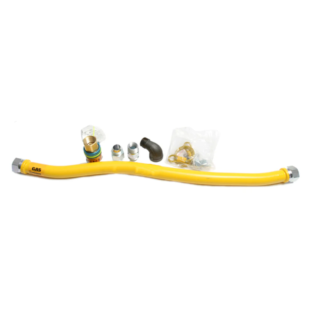 Frymaster 8100088 1 Inch Gas Line Quick Disconnect Hose 36 Inch Plastic Coated Stainless Steel Frymaster 8100088 1 Inch Gas Line Quick Disconnect Hose 36 Inch Plastic Coated Stainless Steel