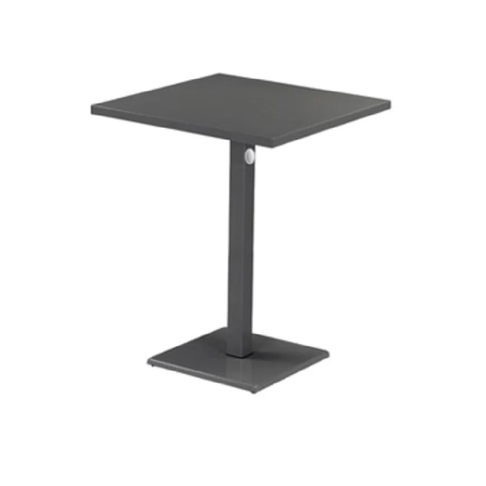 Emuamericas, llc E473KH 32 Inch Square Table Steel Top and Pedestal Outdoor Emuamericas, llc E473KH 32 Inch Square Table Steel Top and Pedestal Outdoor