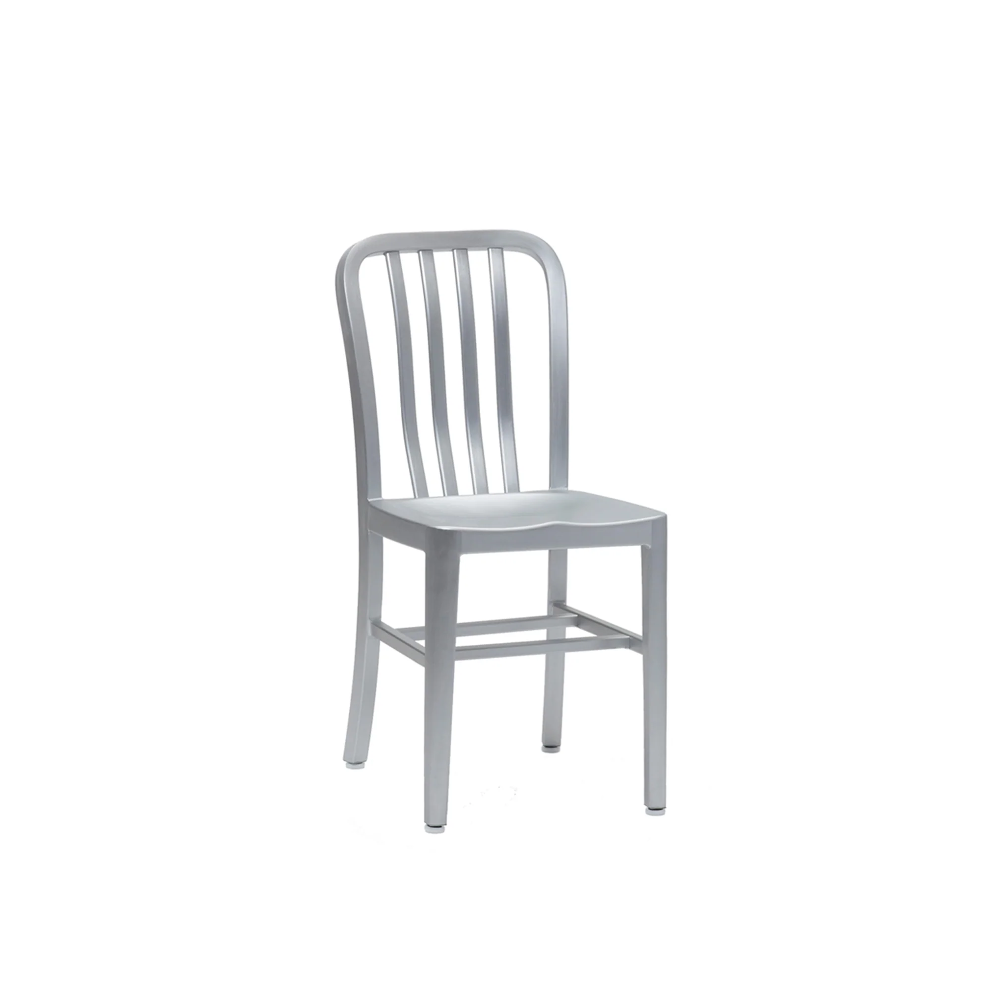 emuamericas, llc A1004-06 15 Inch Slat Back Saddle Seat Side Chair Aluminum emuamericas, llc A1004-06 15 Inch Slat Back Saddle Seat Side Chair Aluminum