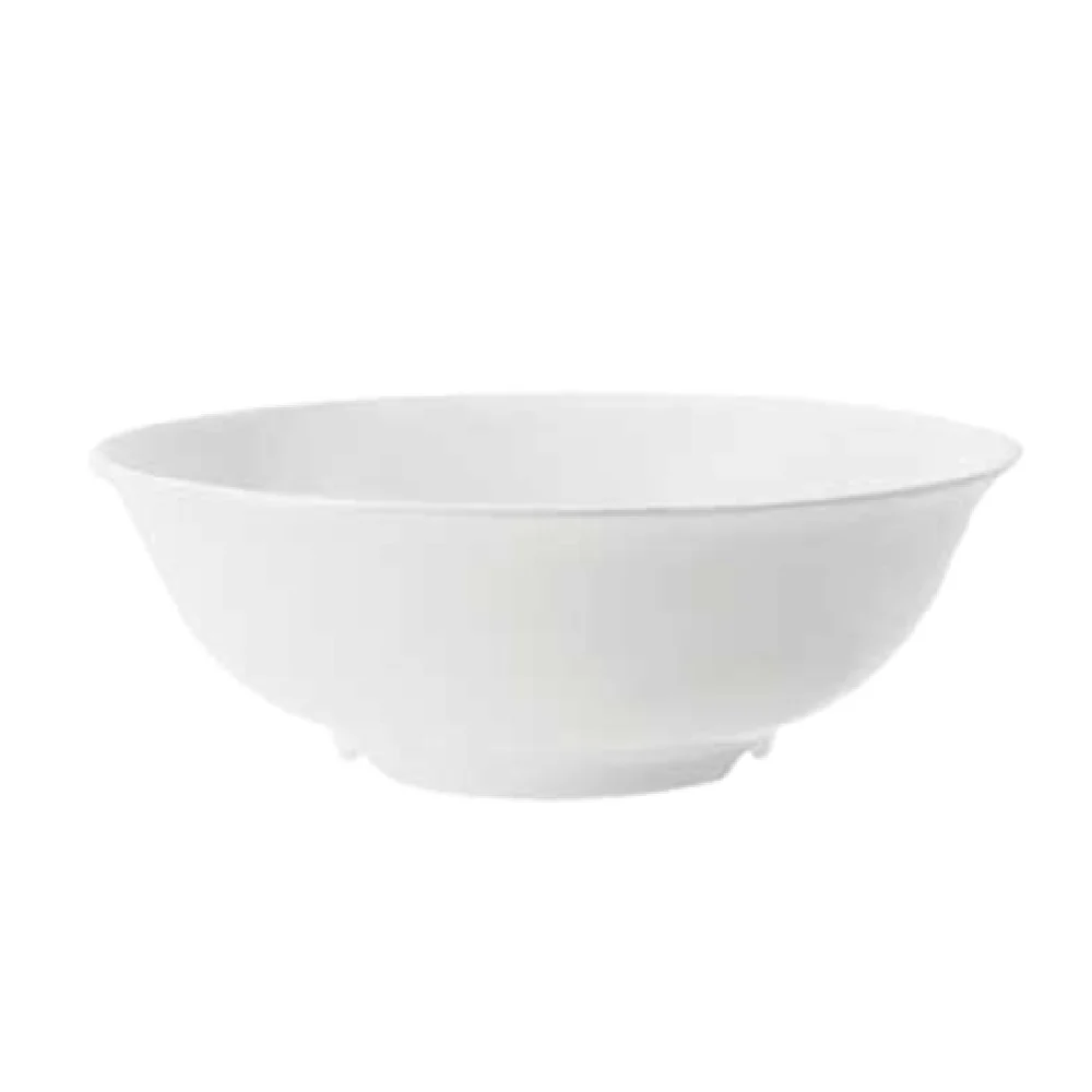 GET Enterprises M-810-W 6-1/2 Inch Bowl Dishwasher Safe Melamine White 16 Oz 24 Oz Rim Full