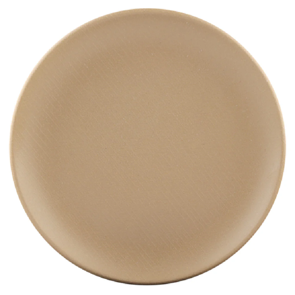 GET Enterprises ECO66R-PB 6 Inch Round Plate Break Chip Stain Scratch Resistant