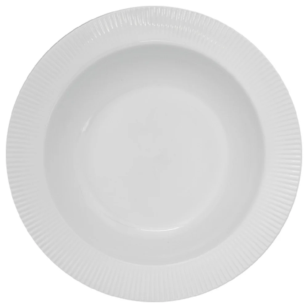 International Tableware SB-3 8 Inch Nappie Oatmeal Bowl 7 Oz Round Porcelain