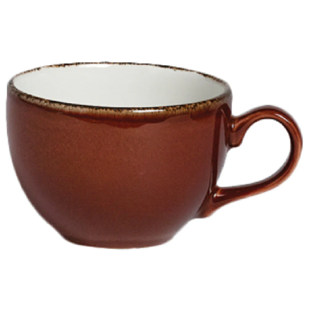 Steelite 11230190 3 Oz Cup Low Vitrified China Mocha Restaurant Ready