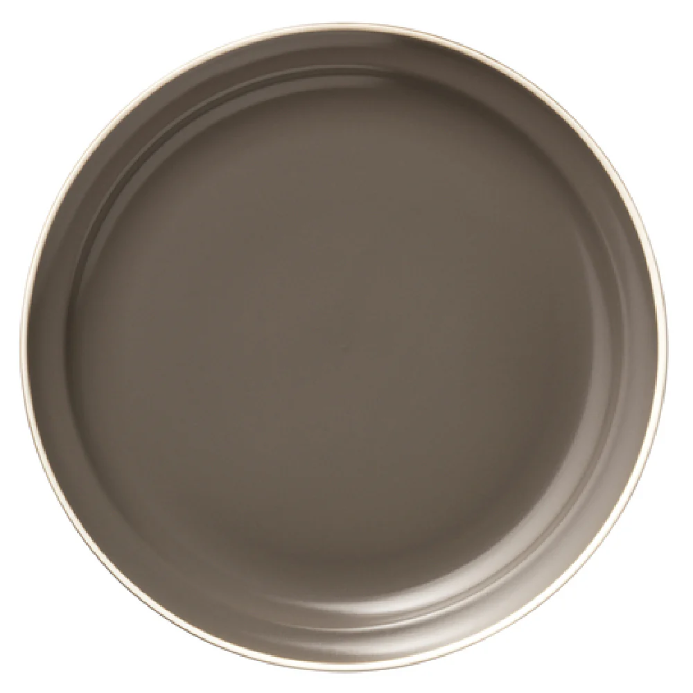 Libbey ENG-3-C 10-1/2 Inch Diameter Round Plate Mint Cream Porcelain Libbey ENG-3-C 10-1/2 Inch Diameter Round Plate Mint Cream Porcelain