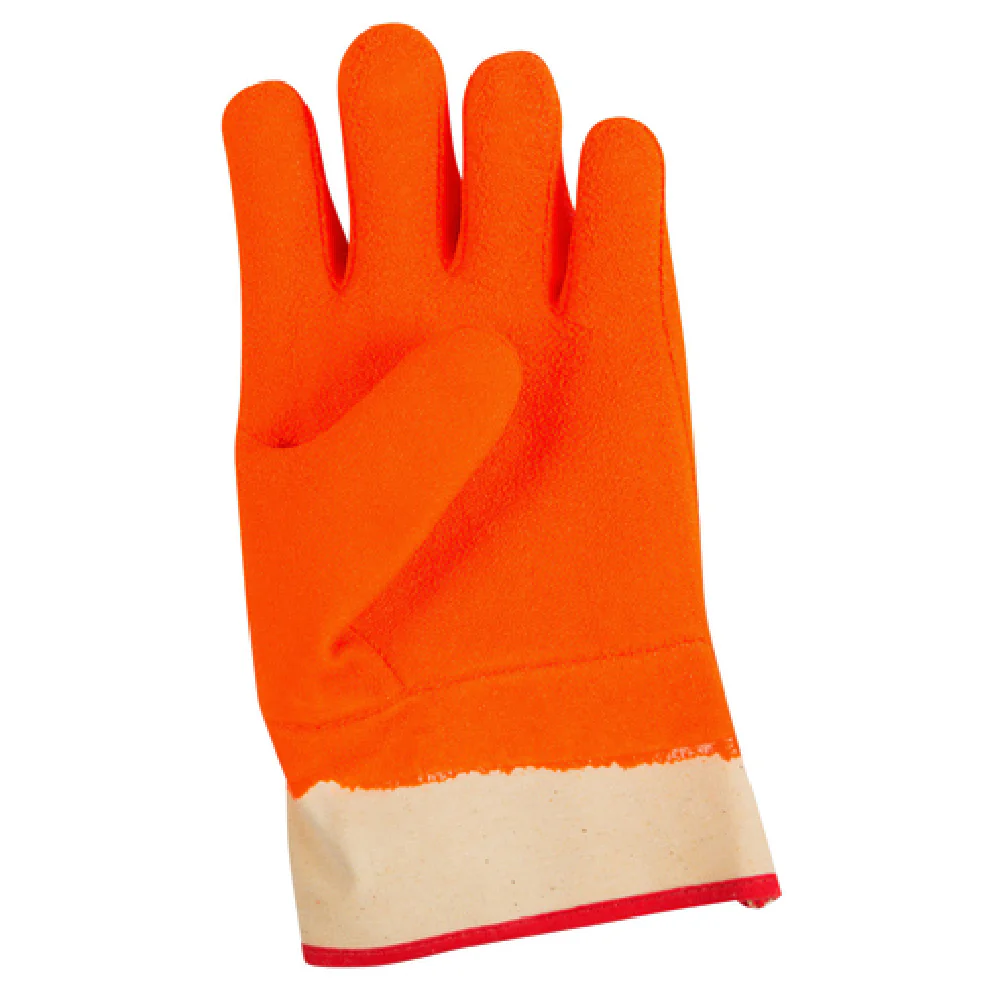 San Jamar FGI-OR Frozen Food Glove One Size Fits All PVC Non-Stick Orange San Jamar FGI-OR Frozen Food Glove One Size Fits All PVC Non-Stick Orange