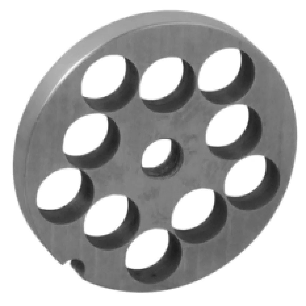 Alfa 12 916 SS 9/16 Inch Hole Size Meat Chopper Plate with Stainless Steel Material