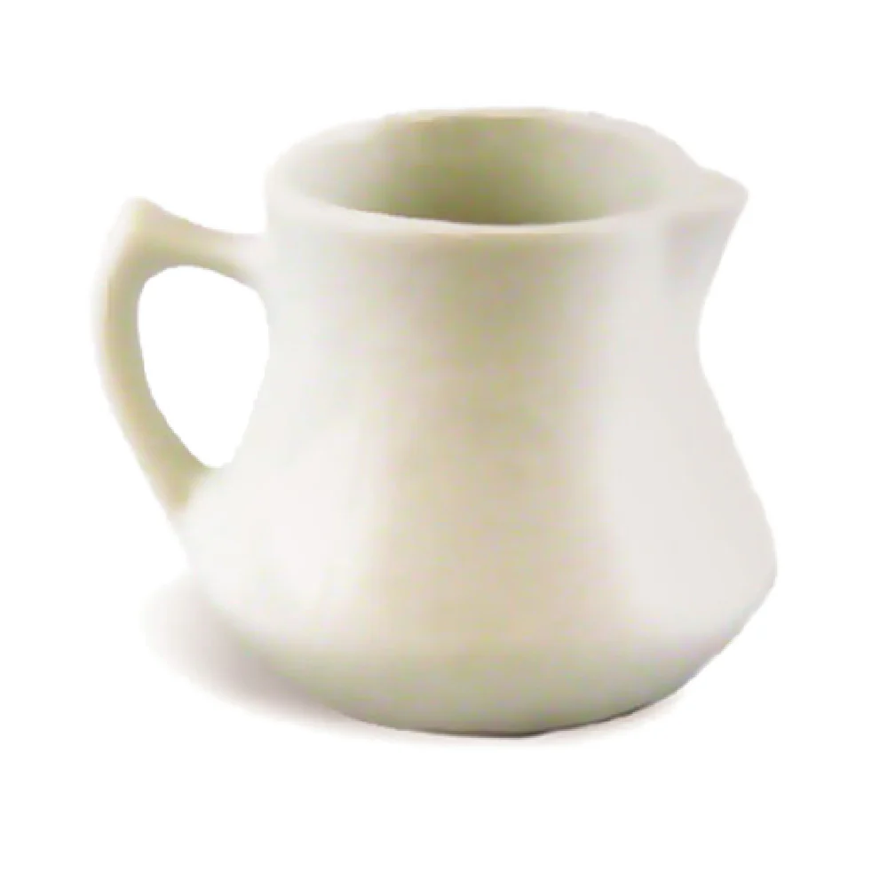 International Tableware PC-4-EW 4-1/2 Oz Cremer with Handle and Spout Porcelain
