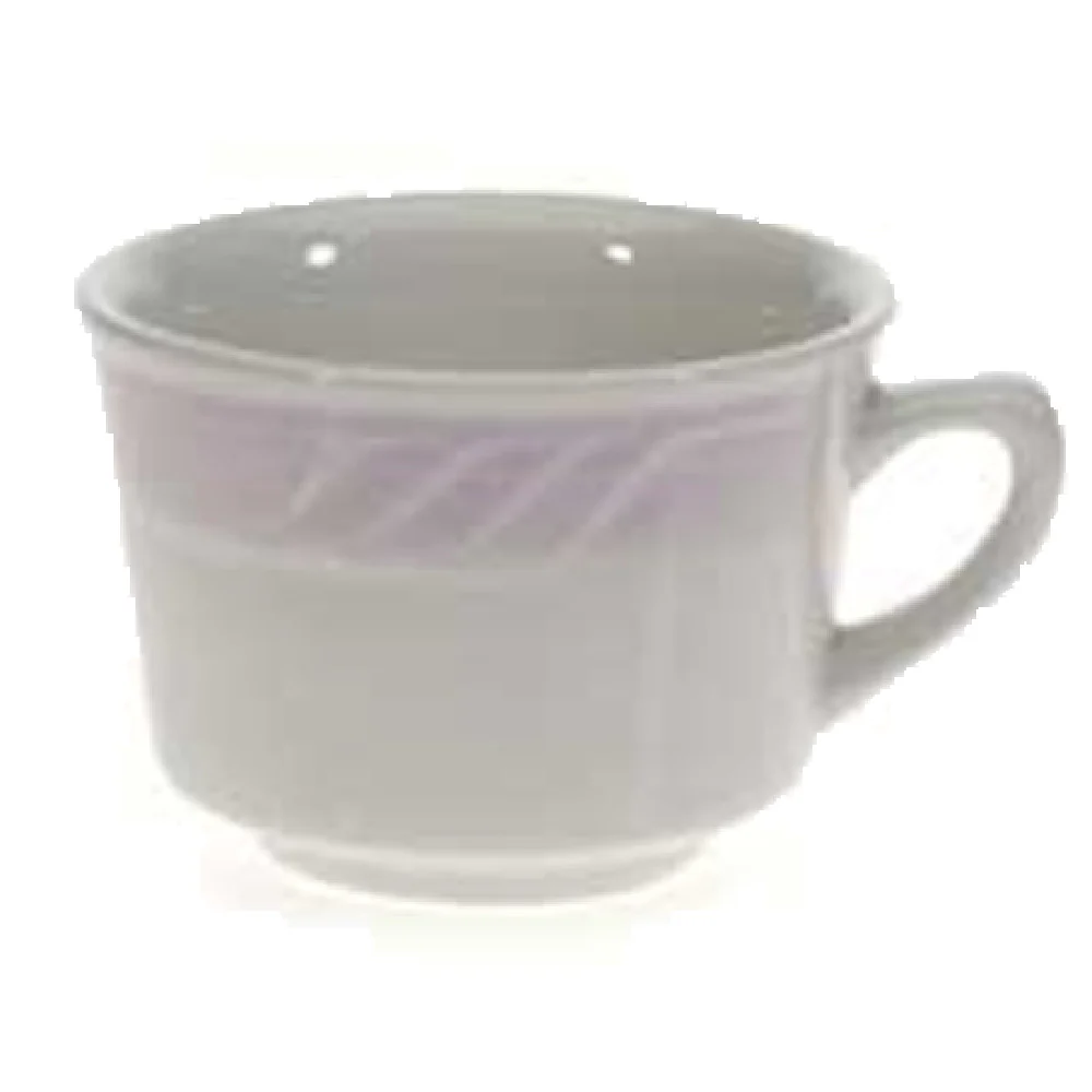 Vertex China SAU-1-P 7 Oz Joyce Cup Round With Handle White China 36 Packs Vertex China SAU-1-P 7 Oz Joyce Cup Round With Handle White China 36 Packs