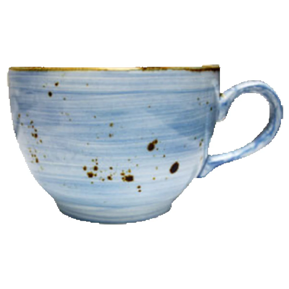 Vertex China LTS-1 8 Oz Cup Hand Painted Terra Sky with Handle