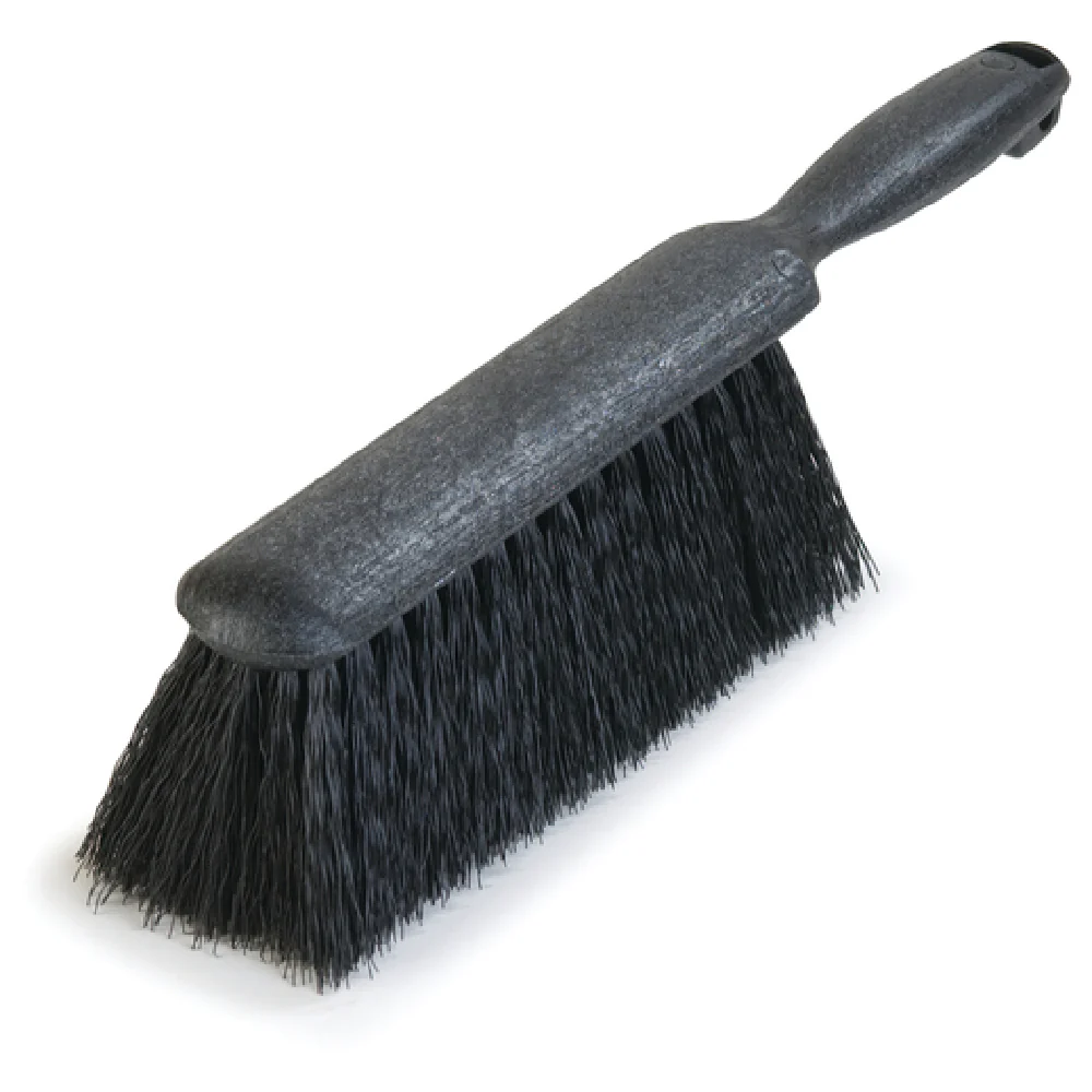 Carlisle 3625803 8 Inch Counter Brush with Polypropylene Bristles Black Plastic