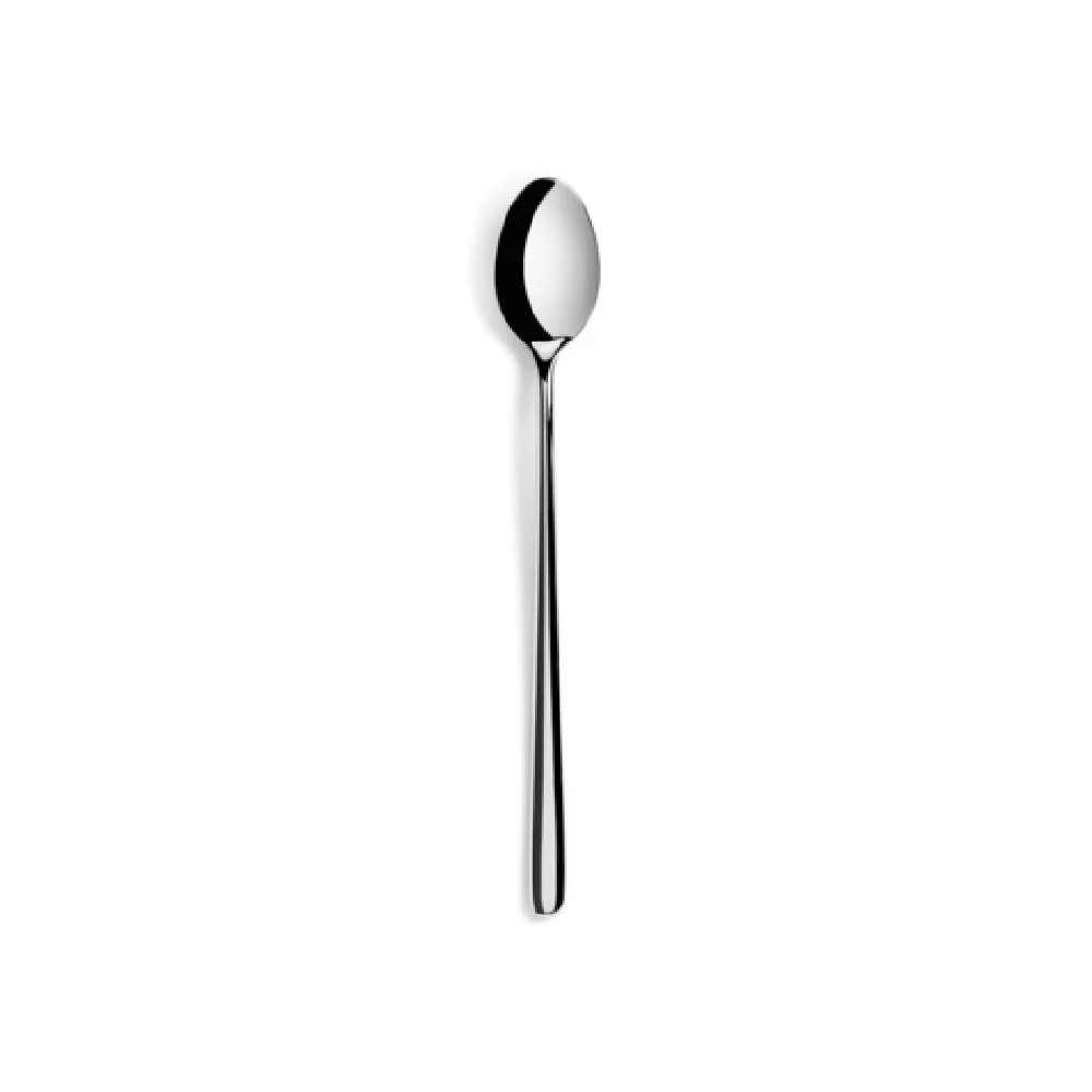 Revol 656600 8 Inch Cocktail Ice Cream Spoon Mirror Finish 18/10 Stainless Steel