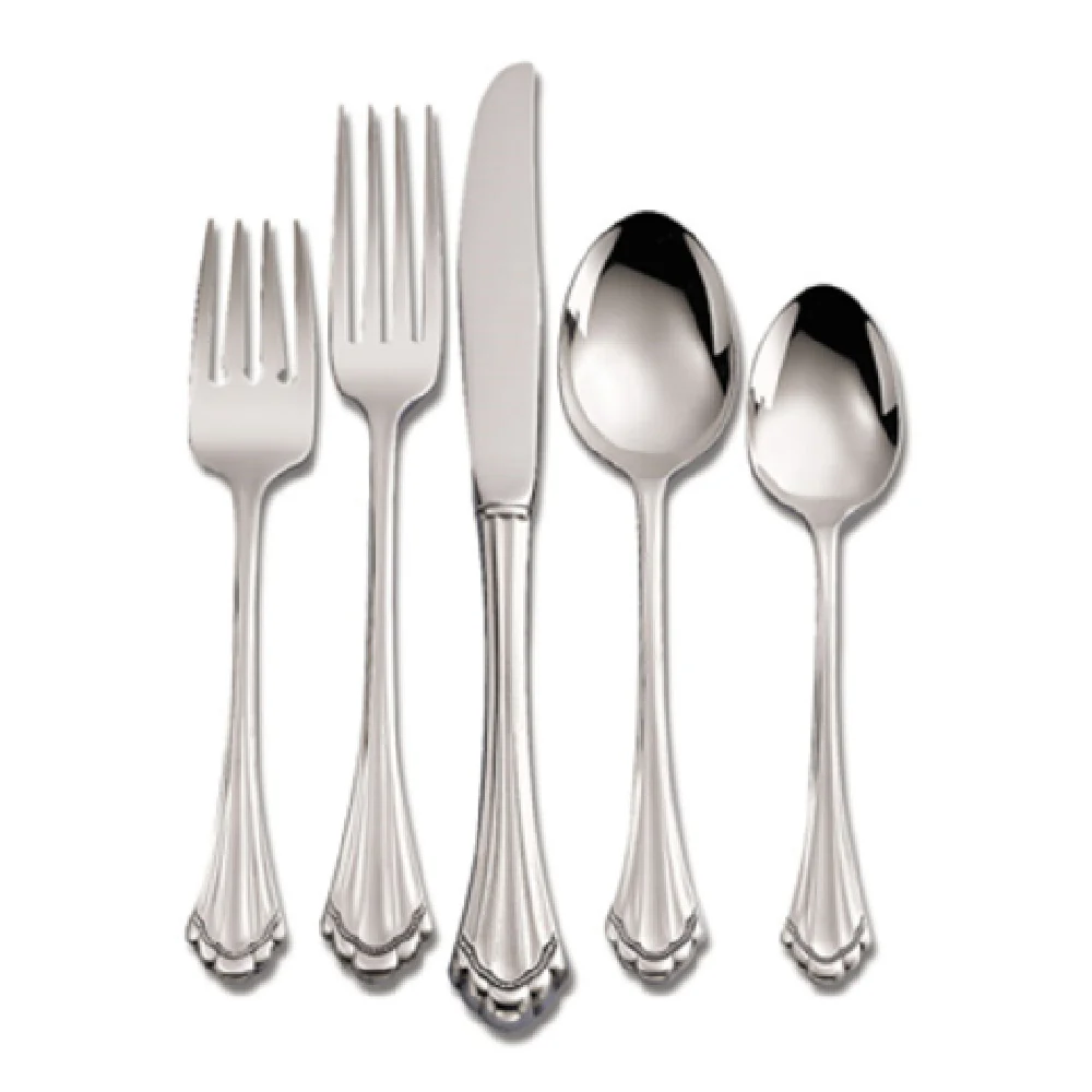 1880 Hospitality 2272FDIF 7-3/4 Inch Dinner Fork Beaded Rim Fluted Tip Stainless Steel 1880 Hospitality 2272FDIF 7-3/4 Inch Dinner Fork Beaded Rim Fluted Tip Stainless Steel