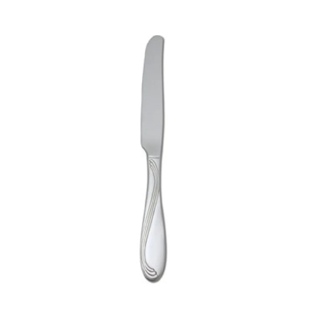 1880 Hospitality 2201KPVF 9 Inch Dinner Knife 18/8 Stainless Steel Asymmetrical Handle