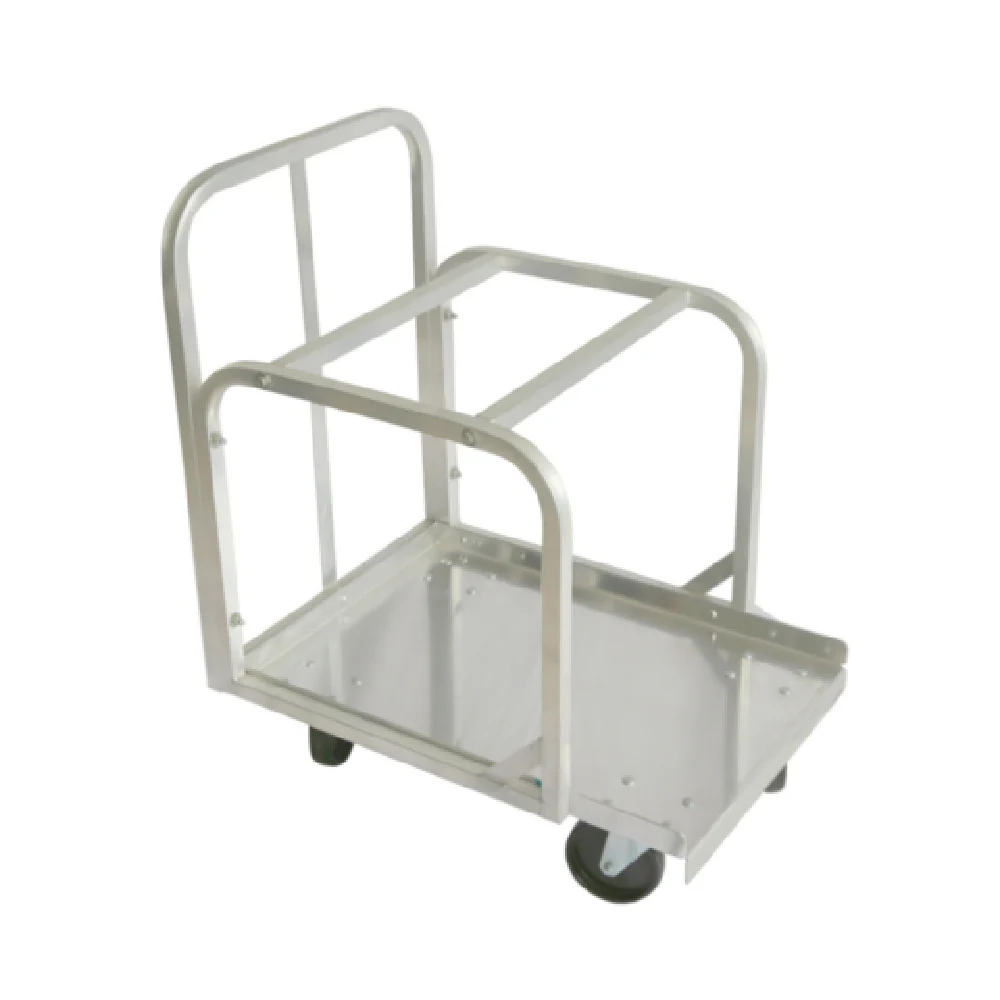 CAC China ASPT-6 28 Inch Sheet Pan Truck Aluminum Holds 54 Full Size Pans with Casters