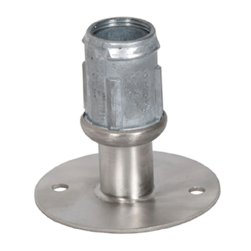 BK Resources BK-SSRFAF 3.5 Inch Flange Floot Adjustable Stainless Steel Over White Metal BK Resources BK-SSRFAF 3.5 Inch Flange Floot Adjustable Stainless Steel Over White Metal