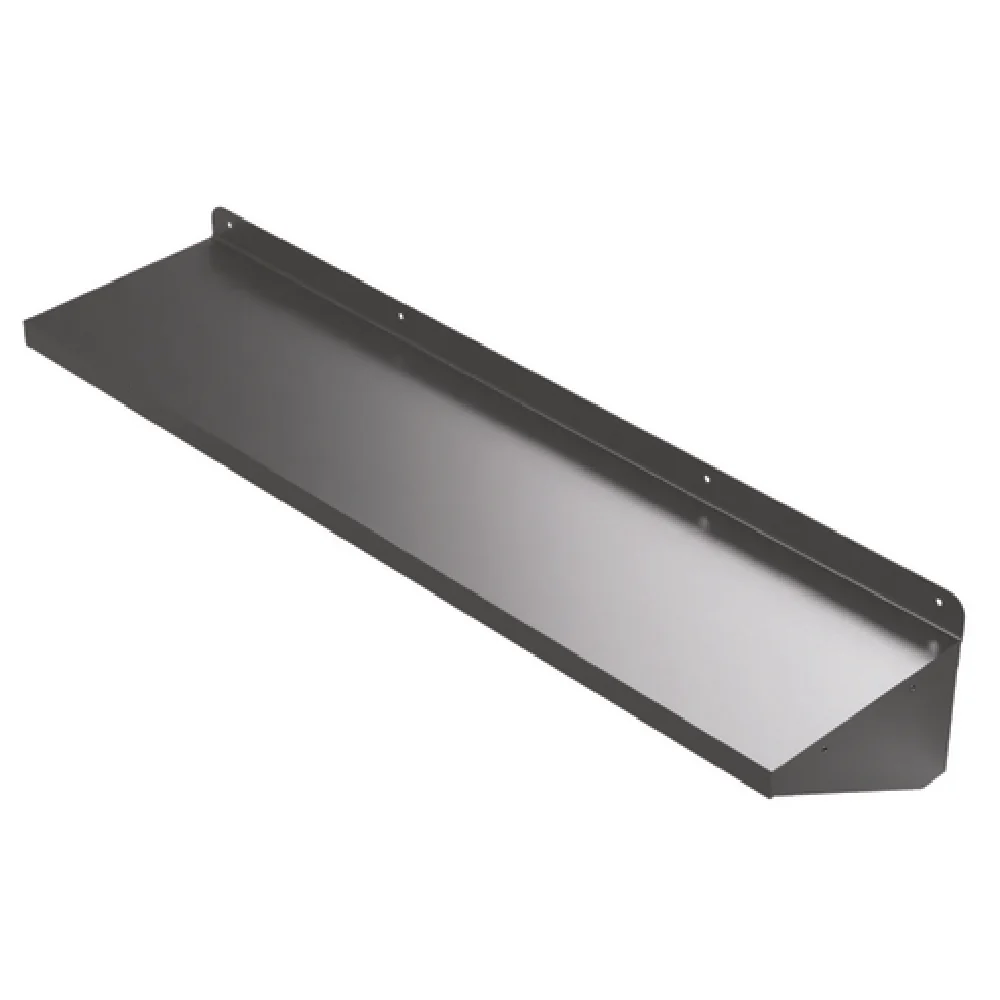 GSW USA WS-W1660 60 Inch Wall Mounted Rack Shelf 18 Gauge Stainless Steel with 4 Brackets