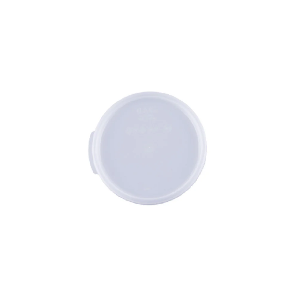 CAC China FS2R-24CV-T 2 Quart and 4 Quart Food Storage Container Cover Polypropylene Clear Translucent