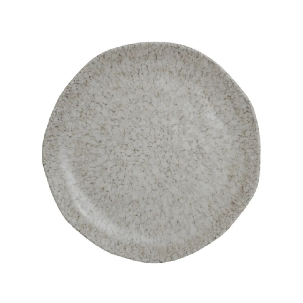 Steelite 7220TM710 10 Inch Dinner Plate Melamine Stoneware Style White