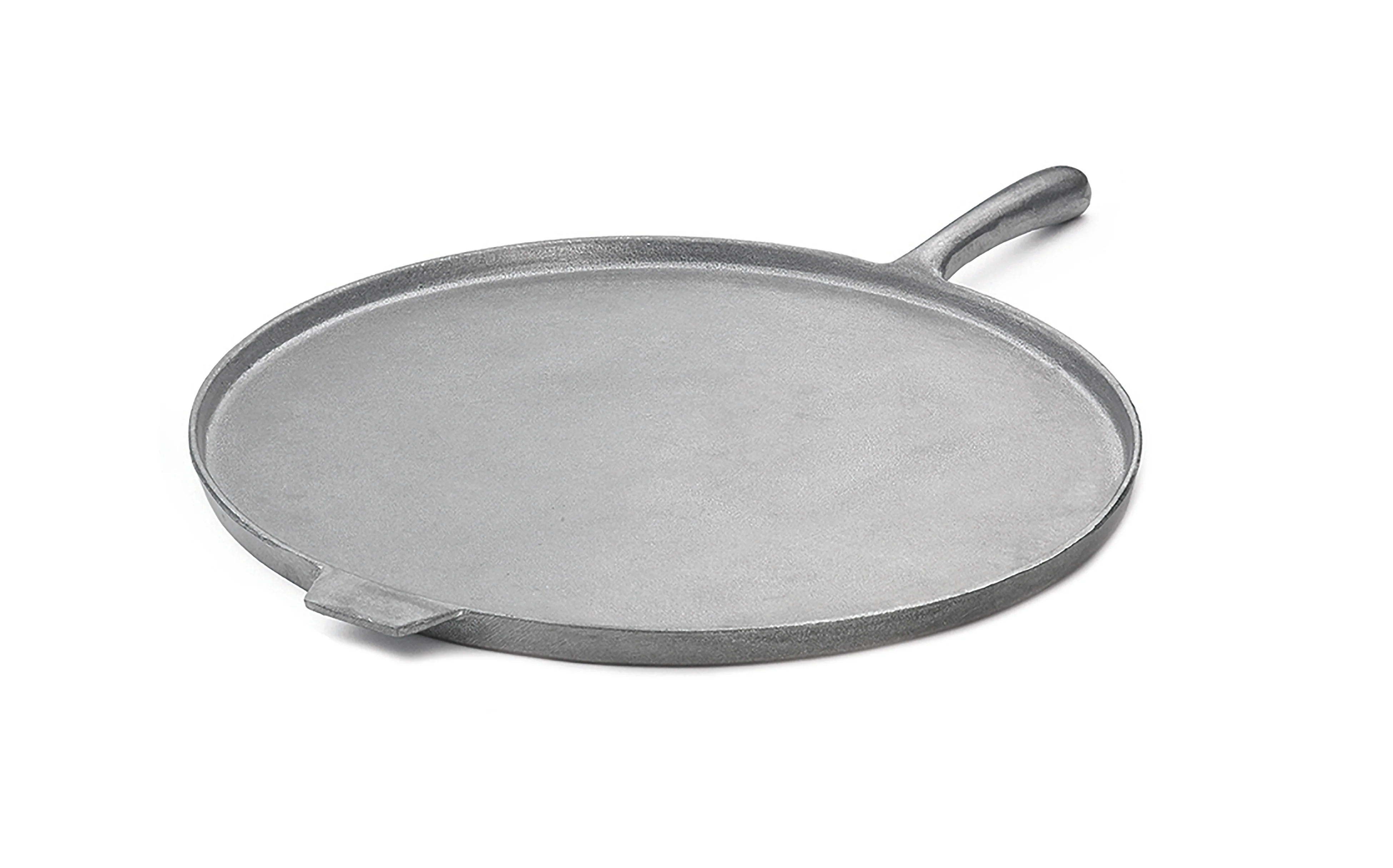 Tablecraft CW4100BS 16 Inch Round Cold Holding Pizza Pan with Handle Aluminum