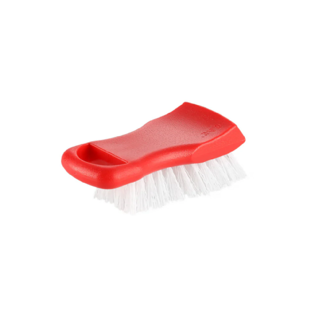 CAC China CBPB-1R 6.3 Inch Cutting Board Brush Soft Bristles Red Plastic