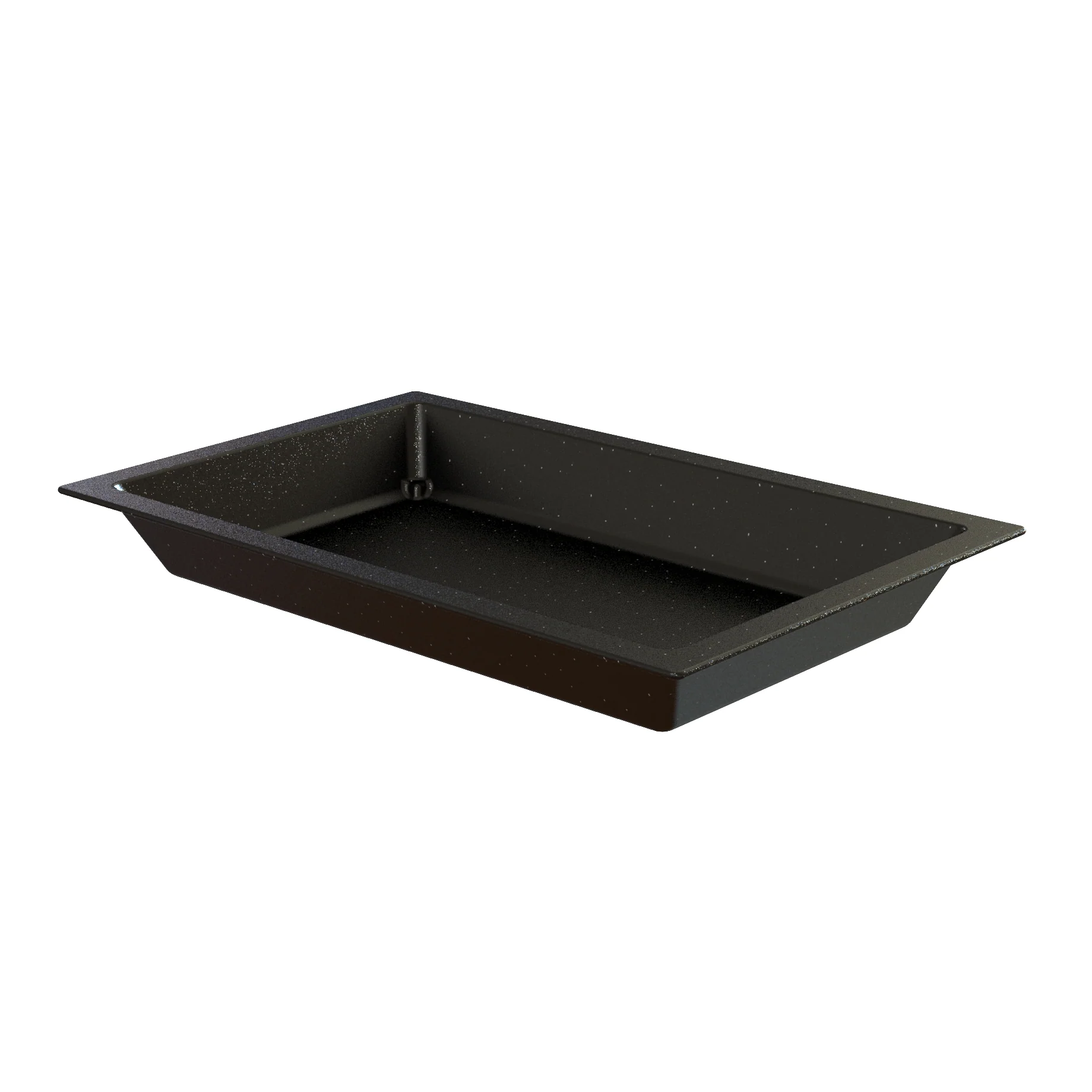 Tablecraft CW4049MS 21 Inch Full Size Cold Holding Food Pan Aluminum Midnight Speckle 8-1/2 Qt Duracoat Coated