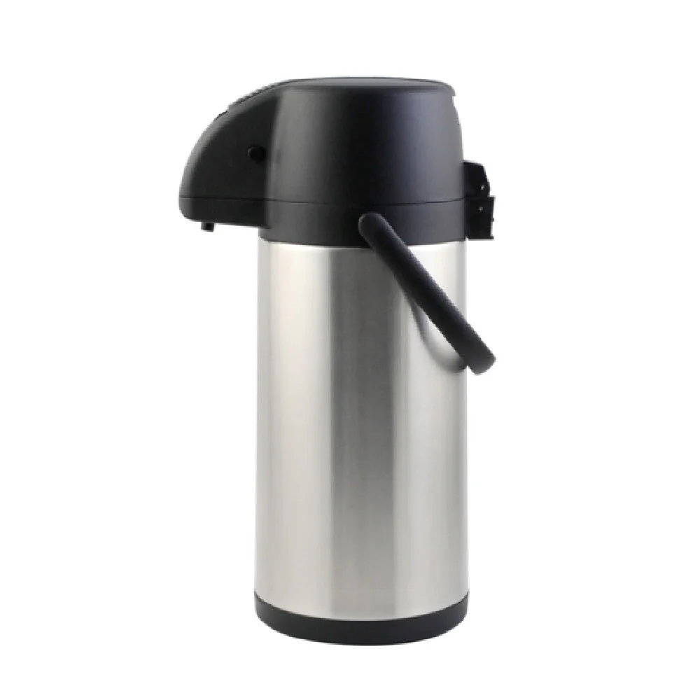 CAC China APSL-30LT 3 Liter Airpot Lever Style Stainless Steel Lined CAC China APSL-30LT 3 Liter Airpot Lever Style Stainless Steel Lined