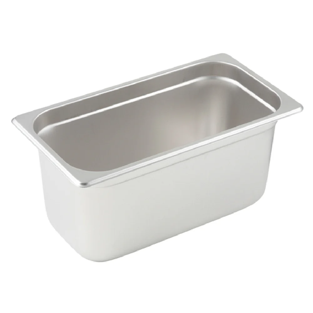 Winco SPJP-306 12-3/4 Inch Stainless Steel Steam Table Pan Anti-jamming