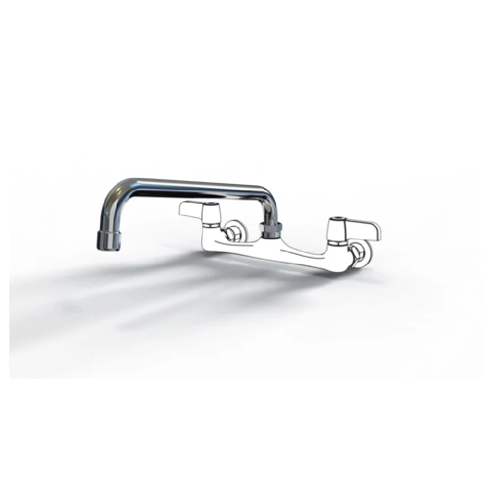 NBR Equipment P6S3G 3.5 Inch Gooseneck Spout NSF 2.2GPM Aerator Stainless Steel NBR Equipment P6S3G 3.5 Inch Gooseneck Spout NSF 2.2GPM Aerator Stainless Steel