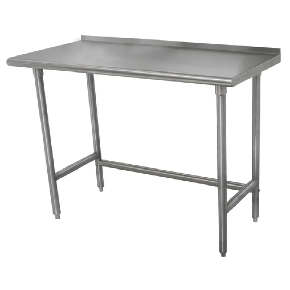Advance Tabco TSFLAG-365-X 60 Inch 16 Gauge Stainless Steel Work Table with Rear Up-Turn