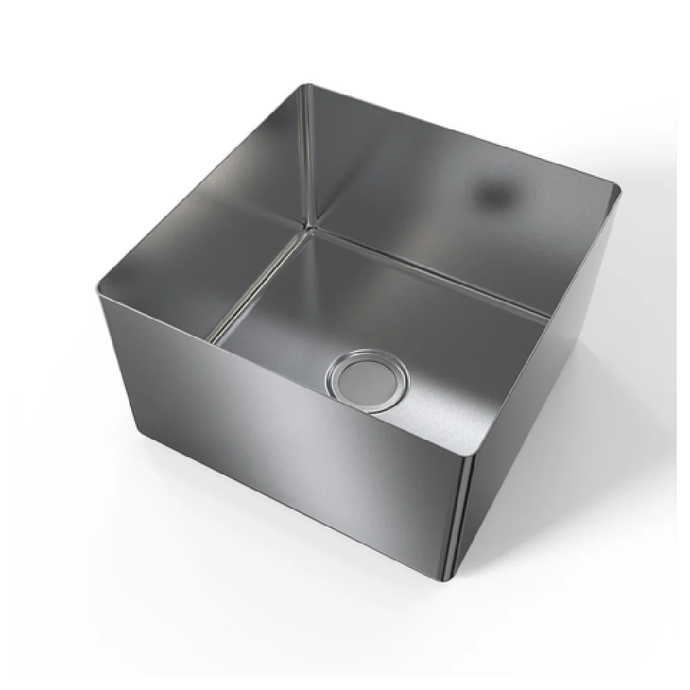 NBR Equipment SB-161812-16 16 Inch Sink Bowl Fabricated 16 Gauge Stainless Steel