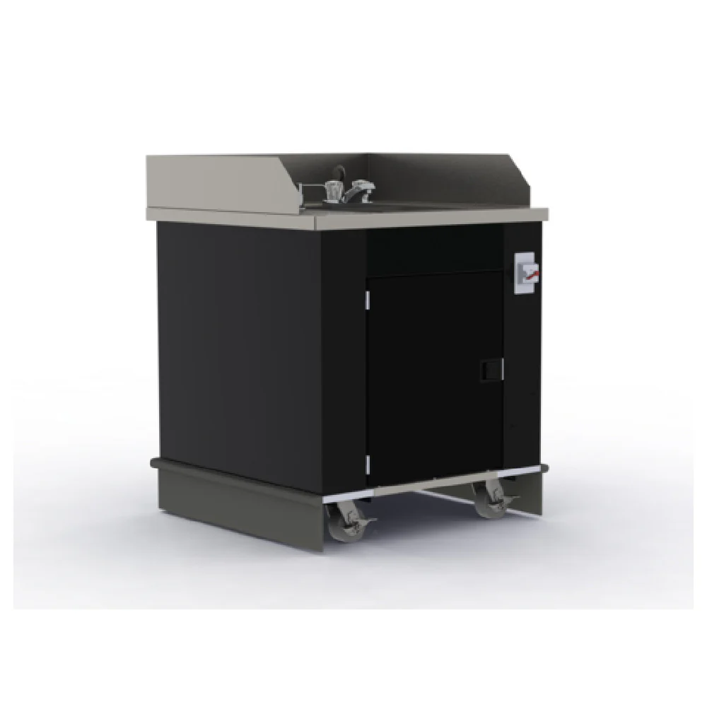 Iowa Rotocast Plastics 7515002 33-1/2 Inch Precision Series Sink Cart with Sink Iowa Rotocast Plastics 7515002 33-1/2 Inch Precision Series Sink Cart with Sink