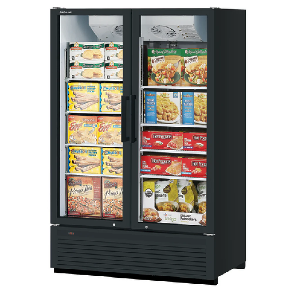 Turbo Air TGF-47SDH-N_BL 51 Inch Super Deluxe Freezer Merchandiser 42.1 Cu Ft