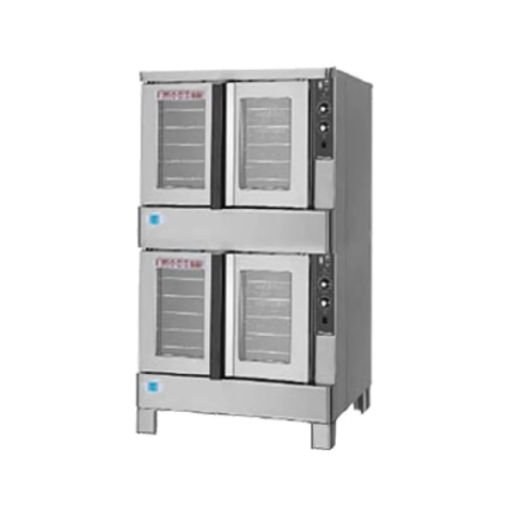 Blodgett ZEPH-100-E DBL_208/60/1 38 Inch Electric Convection Oven with Double Deck