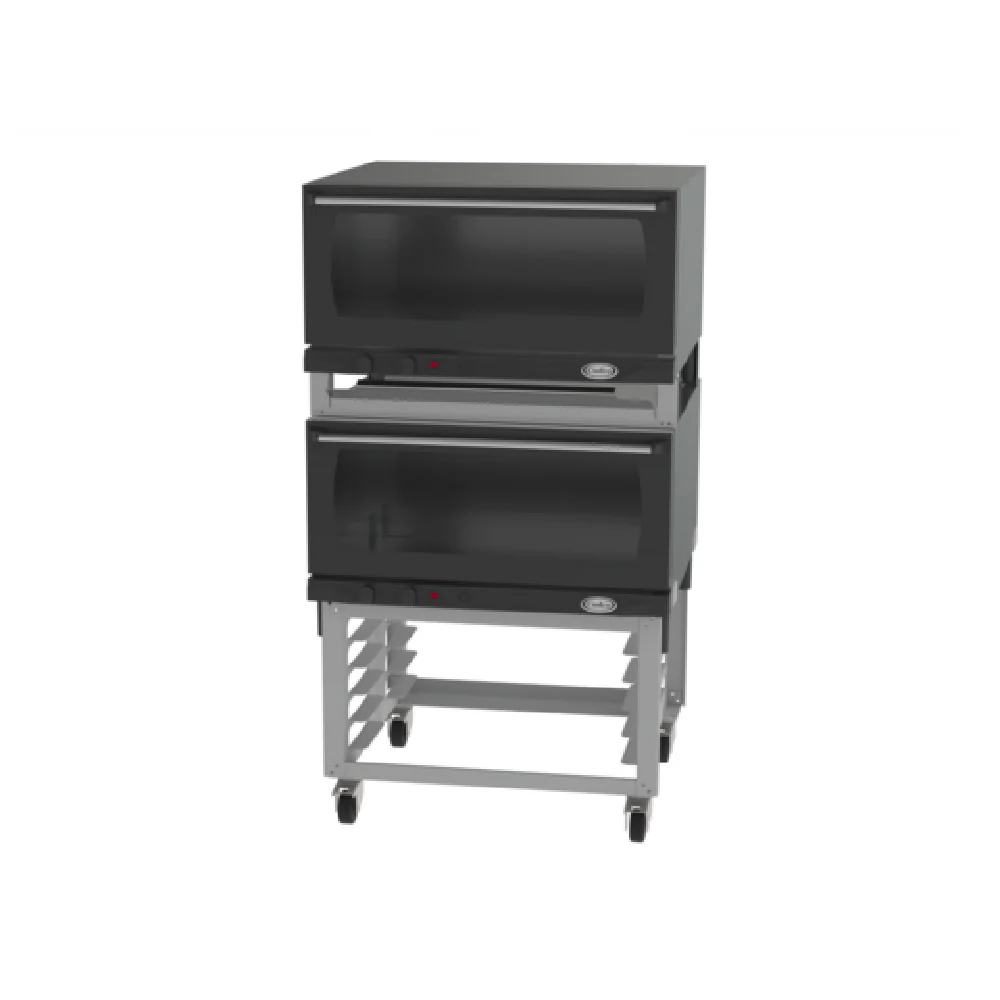 Cadco XAFS-183-2 31 1/2 Inch Heavy Duty Electric Convection Oven with 2 Shelves
