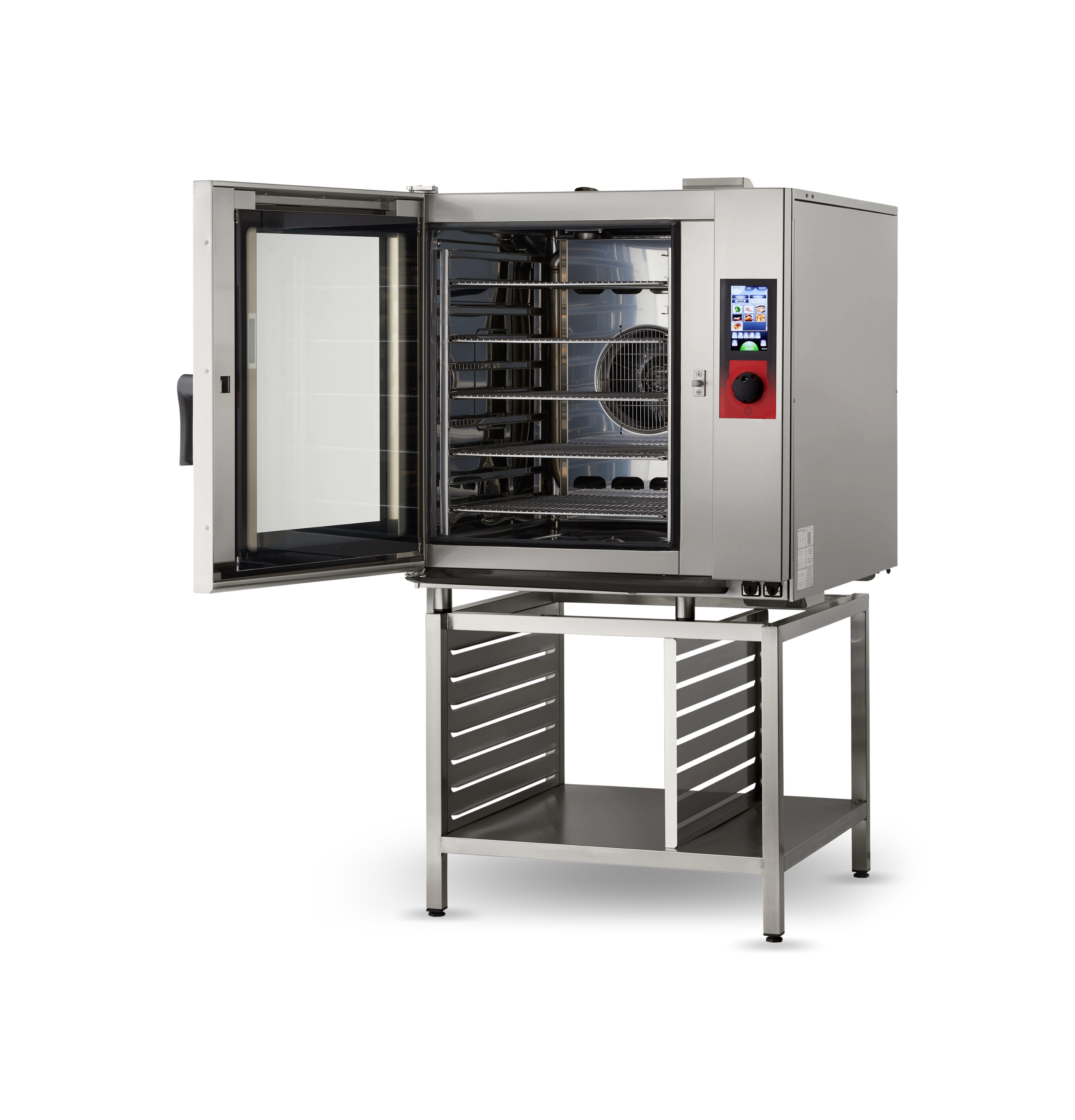 Vulcan TCM-102G-NAT/LP 36 Inch Gas Combi Oven 10 Level Boilerless 156000 BTU Vulcan TCM-102G-NAT/LP 36 Inch Gas Combi Oven 10 Level Boilerless 156000 BTU