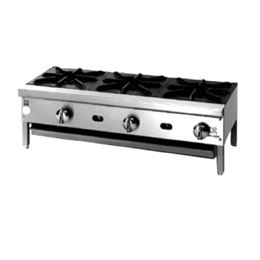 Jade Range JHP-424_NAT 24 Inch Gas Hotplate with 4 Burners 110000 BTU Jade Range JHP-424_NAT 24 Inch Gas Hotplate with 4 Burners 110000 BTU