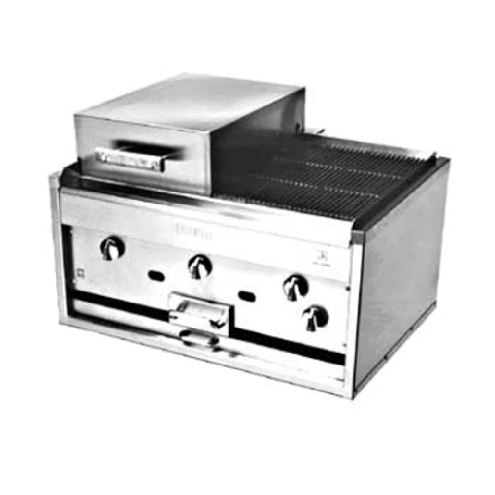 Jade Range KC-36-RAD_NAT 36 Inch Gas Charbroiler with Gas 95000 BTU