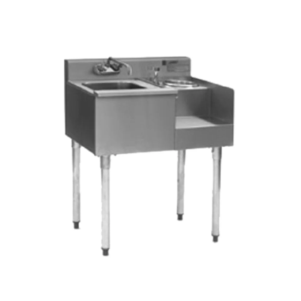 Eagle BM3-18R 36 Inch Underbar Ice Bin and Cocktail Station with Blender Recess Eagle BM3-18R 36 Inch Underbar Ice Bin and Cocktail Station with Blender Recess