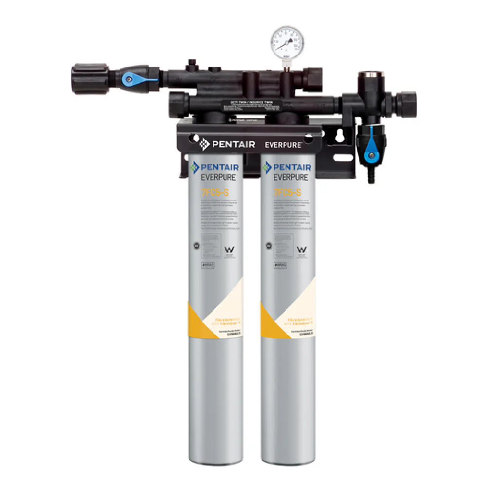 Everpure QC7I TWIN 7FC5-S Water Filtration System 17 Inch 50,000 Gallon Capacity Everpure QC7I TWIN 7FC5-S Water Filtration System 17 Inch 50,000 Gallon Capacity