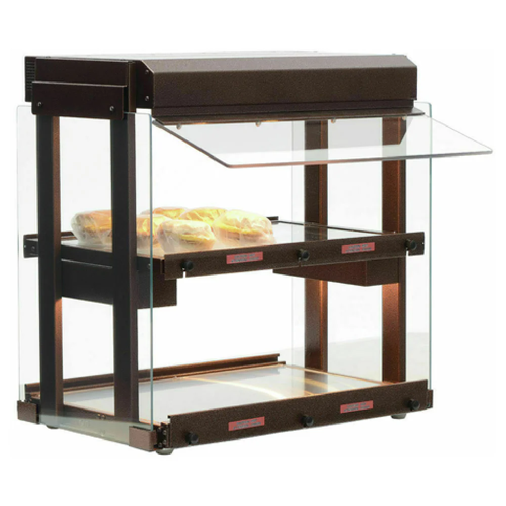 Hubert 95367 Glo-Ray® Mini Heated Merchandiser Countertop 22-29/32