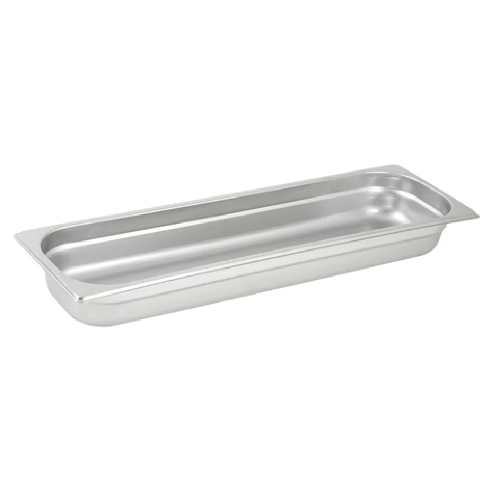 Winco SPJH-2HL 20-4/5 Inch Steam Table Pan Long 22 Gauge Stainless Steel with Anti-jamming