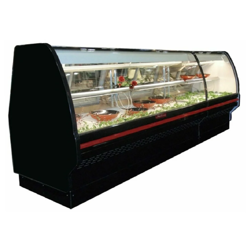 Howard-McCray SC-CDS40E-4C-BE-LED 51.5 Inch Deli Meat and Cheese Service Case